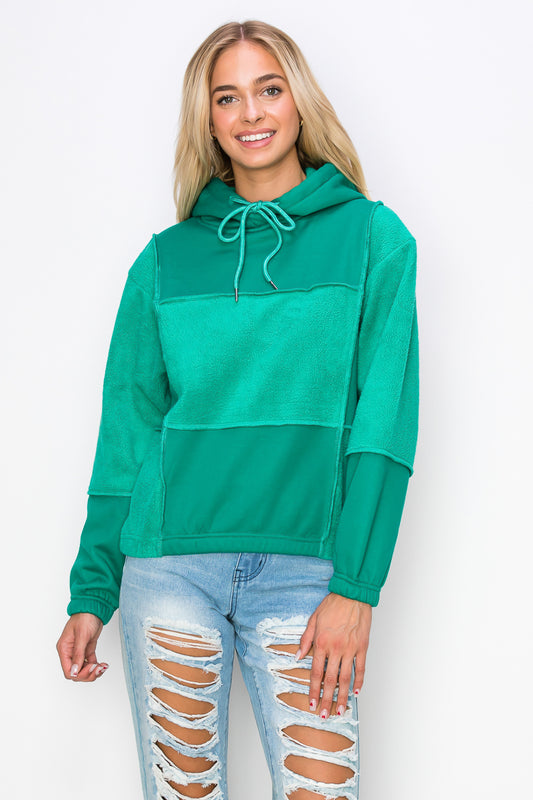 Adjustable Hoodie - Green